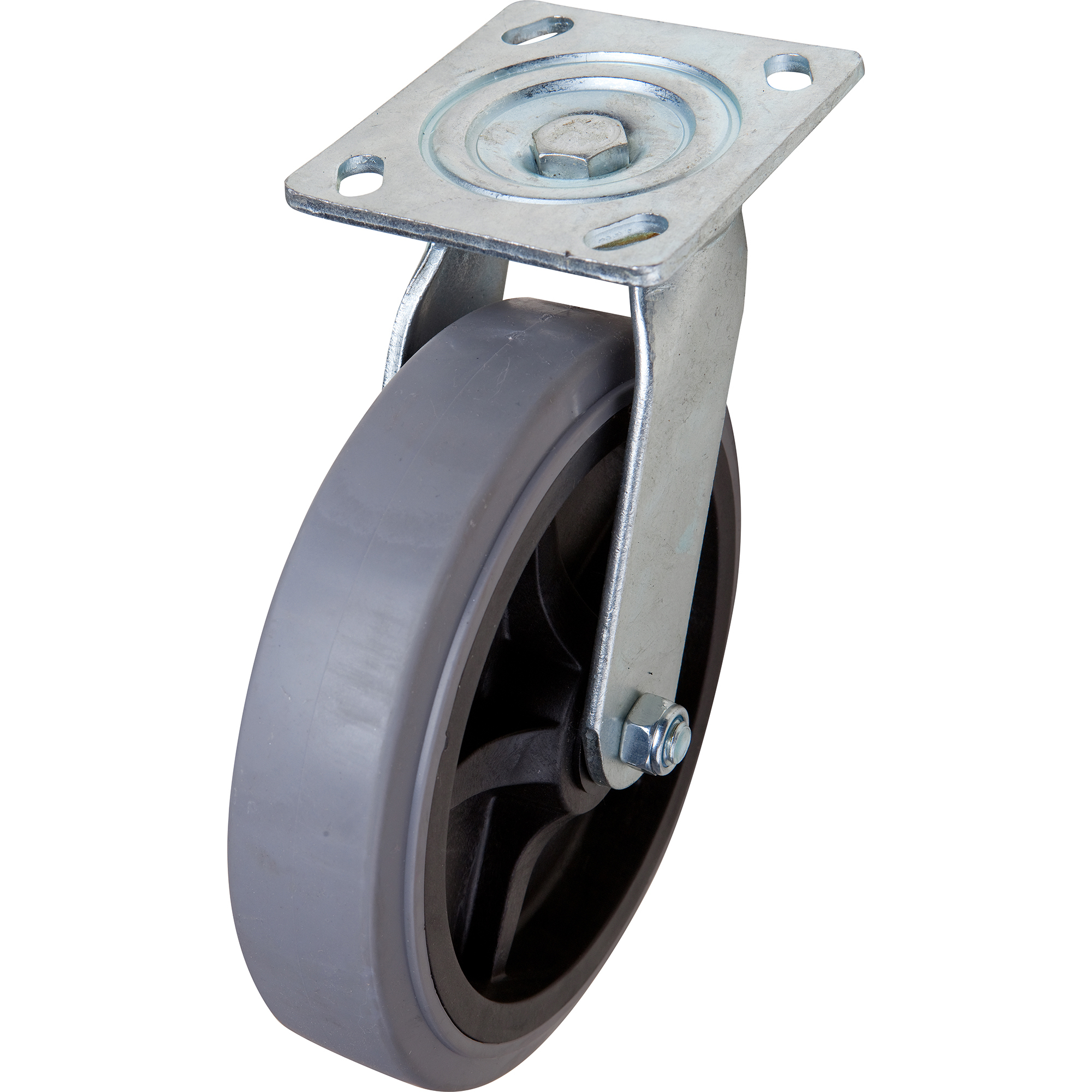 Shepherd Hardware, Casters, Wheel Diameter 8 in, Caster Type Swivel, Package (qty.) 2, Model# 3186